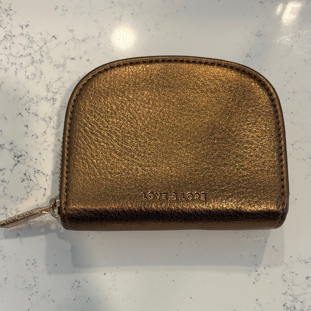 Love & Lore Gold Wallet